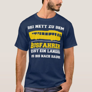 Camiseta Conductor de autobús público