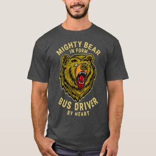 Camiseta Conductor De Autobuses Mighty Bear Director Genera