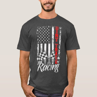 Camiseta Conductor de bicicleta de Carreras Dirt Track con 