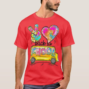 Camiseta Conductor de bus de la Escuela de Amor por la Paz