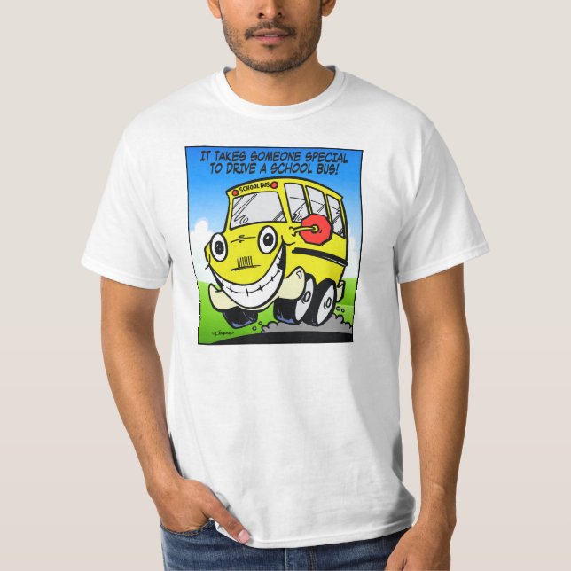 Camiseta Conductor de bus escolar (Anverso)