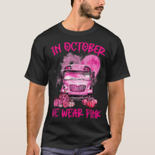 Camiseta Conductor de bus escolar Peny Consciente del Cánce