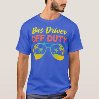 Camiseta Conductor de bus fuera del Duty Classic TShirt