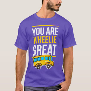 Camiseta Conductor de bus Usted es el gran regalo de cumple