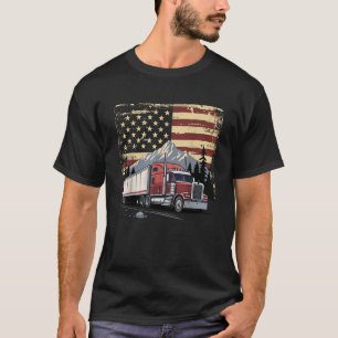 Camiseta Conductor de Camión Arte Conductor de Camión Trans