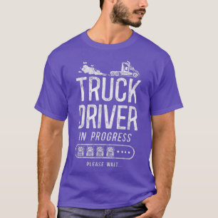 Camiseta Conductor de camión camionero conductor de camión