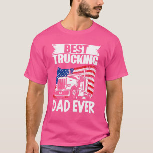 Camiseta Conductor de camión camionero mejor papá camionero