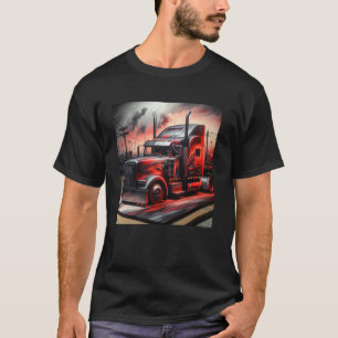 Camiseta Conductor de Camión Cómodo FIRE OTR