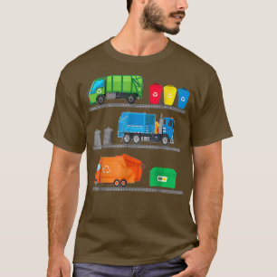 Camiseta Conductor de Camión de Basura Divertido 