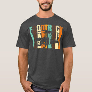 Camiseta Conductor de camión de comida rápida Retro Burger 