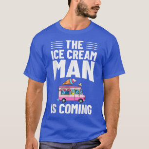Camiseta Conductor de Camión de Helados Hombre de la Furgon
