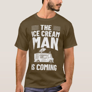 Camiseta Conductor de Camión de Helados Hombre de la Furgon