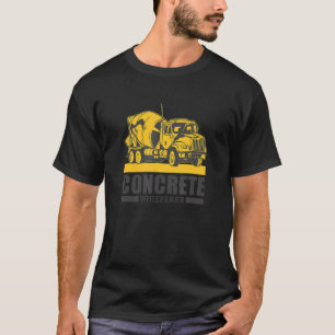 Camiseta Conductor de Camión de Hormigón de Hormigón de Hor