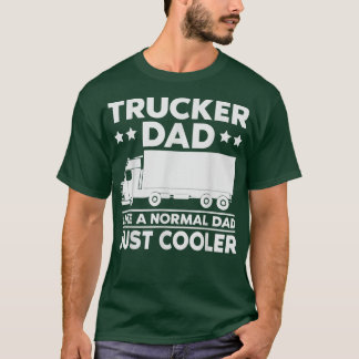 Camiseta Conductor de camión de papá Camión Sarcástico Cami