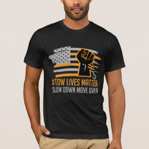 Camiseta Conductor de camión de remolque estadounidense
