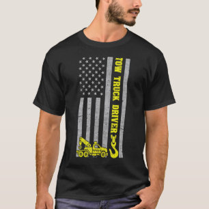 Camiseta Conductor de Camión de Remolque Hombre Cadena de G