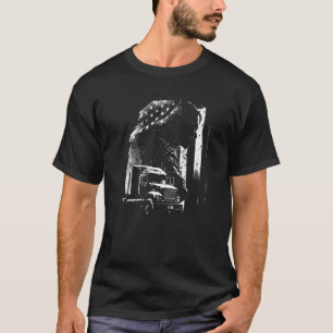 Camiseta conductor de camión diésel de grandes camiones ame