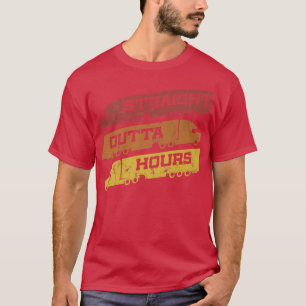 Camiseta Conductor de Camión Directo Fuera de Horas - Gran