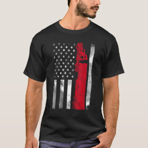 Camiseta Conductor de Camión USA Bandera Americana Camioner