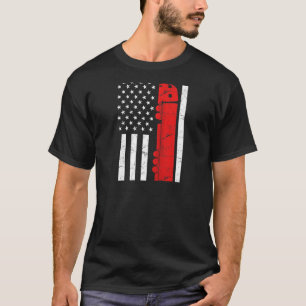Camiseta Conductor De Camión Usa Flag Trucker Trucker Drive