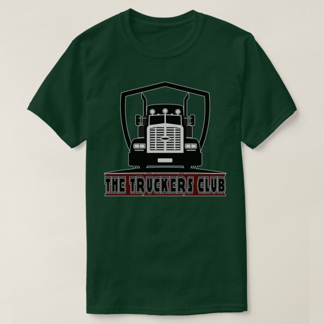 Camiseta Conductor de camiones (Diseño del anverso)