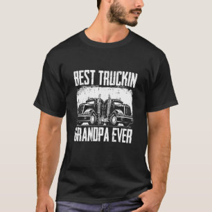 Camiseta Conductor de camiones Carretera Abuelo Rig Camión 