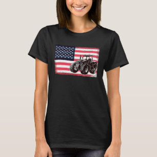 Camiseta Conductor de camiones de cultivo Tractores Estados