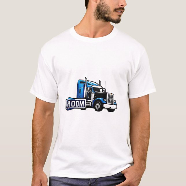 Camiseta Conductor de camiones de Groom Ocupacional (Anverso)