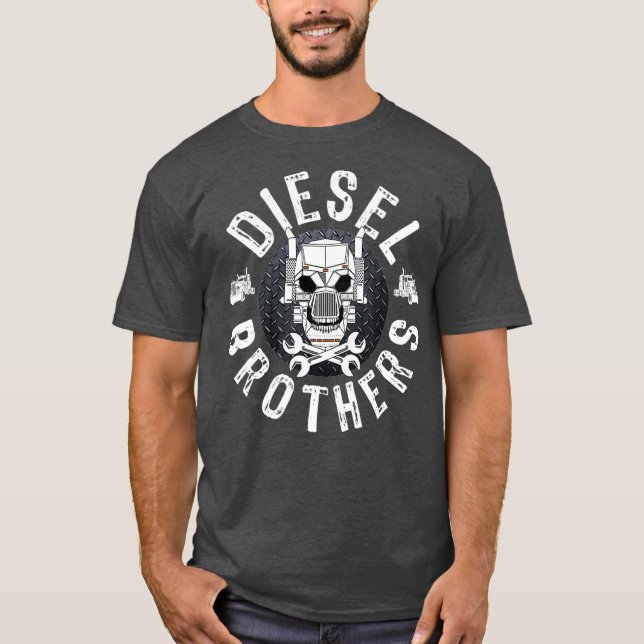 Camiseta Conductor de camiones Diesel Brothers (Anverso)