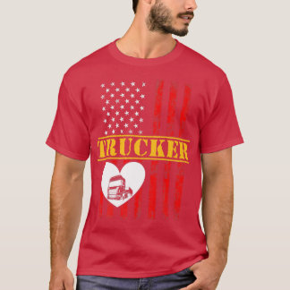 Camiseta Conductor de camiones divertidos para camiones2946