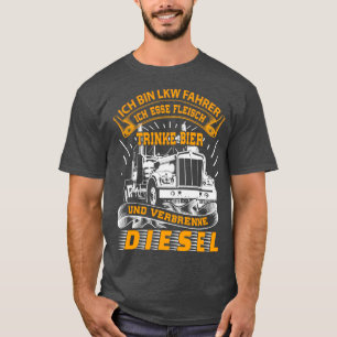Camiseta Conductor de camiones Regalos Conductor Profesiona