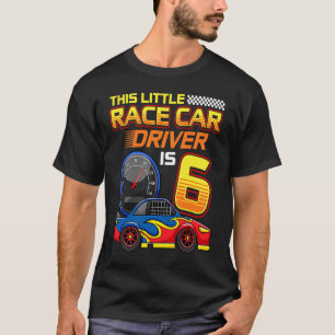 Camiseta Conductor de Carreras Niño de 6 años de edad