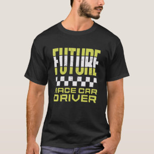 Camiseta Conductor de coche de carrera Niños Carreras Condu