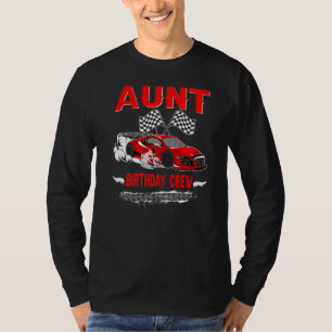 Camiseta Conductor de coche de Carreras de autos de la tía