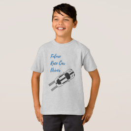 Camiseta Conductor de coche de carreras futuro - la