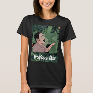 Camiseta Conductor de coches tropicales Hip Hop Lush Vegeta