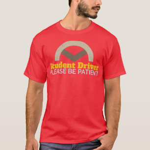 Camiseta Conductor de controlador para estudiantes Por Favo