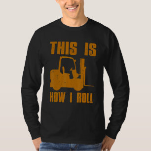 Camiseta Conductor De Elevación De Horquilla Para Hombres M