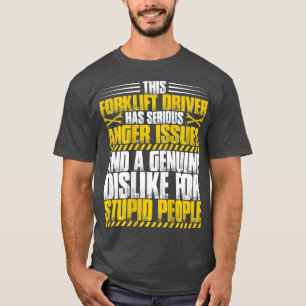 Camiseta Conductor de elevación de la horquilla de problema