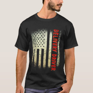 Camiseta Conductor de entrega de alimentos Manejo de entreg