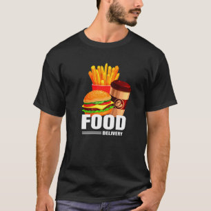 Camiseta Conductor de entrega de alimentos Tome comida rápi