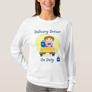 Camiseta Conductor de entrega de mujeres
