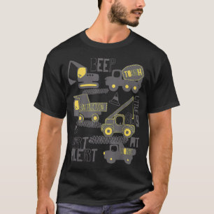Camiseta Conductor de excavador de alerta de suciedad Const