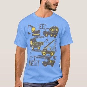 Camiseta Conductor de excavador de alerta de suciedad Const