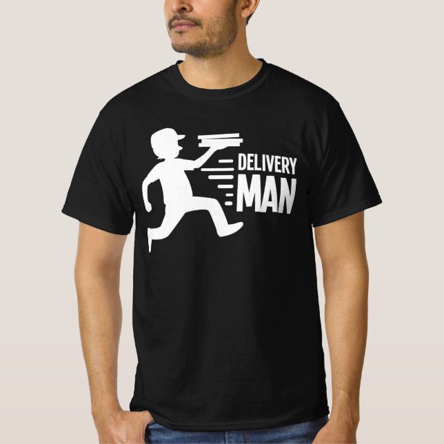 Camiseta Conductor de la compañía de transporte postal Mail (Anverso)