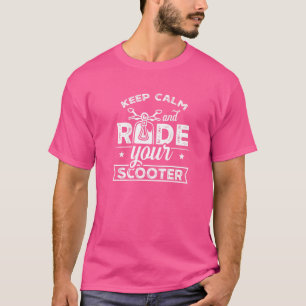 Camiseta Conductor de Scooter Moped Saying