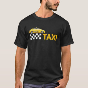 Camiseta Conductor de taxi de la ciudad pasajero transporte