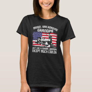 Camiseta Conductor de trenes de vapor Trainspotting Locomot