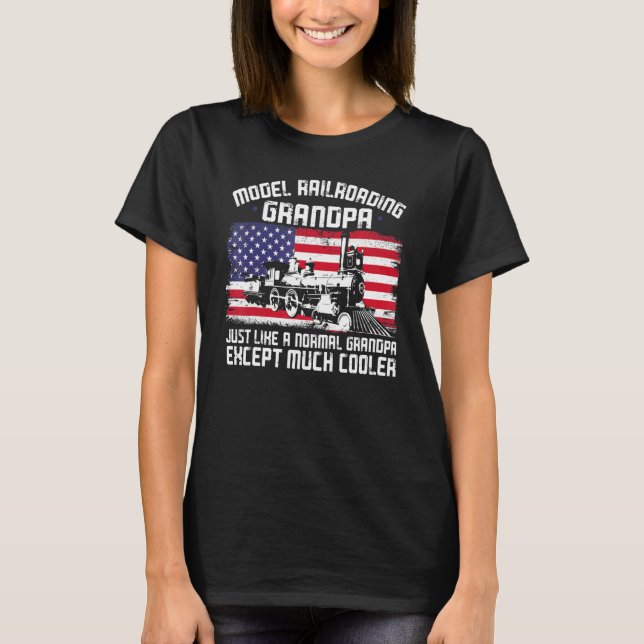 Camiseta Conductor de trenes de vapor Trainspotting Locomot (Anverso)