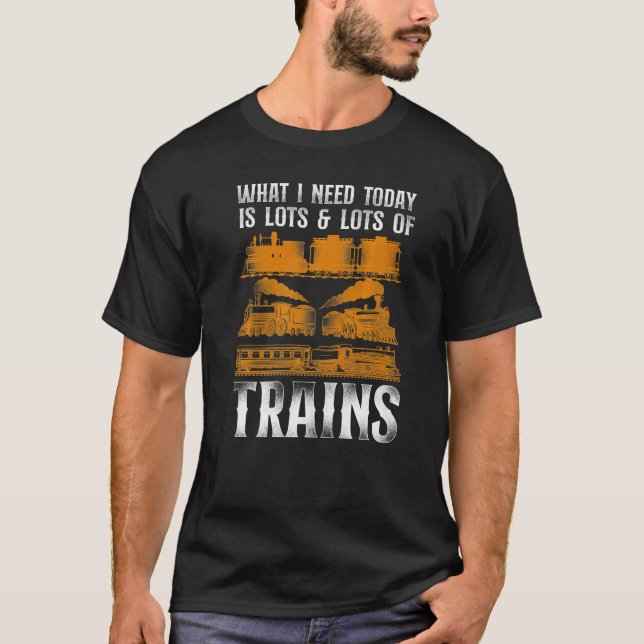 Camiseta Conductor de trenes de vapor Trainspotting Locomot (Anverso)